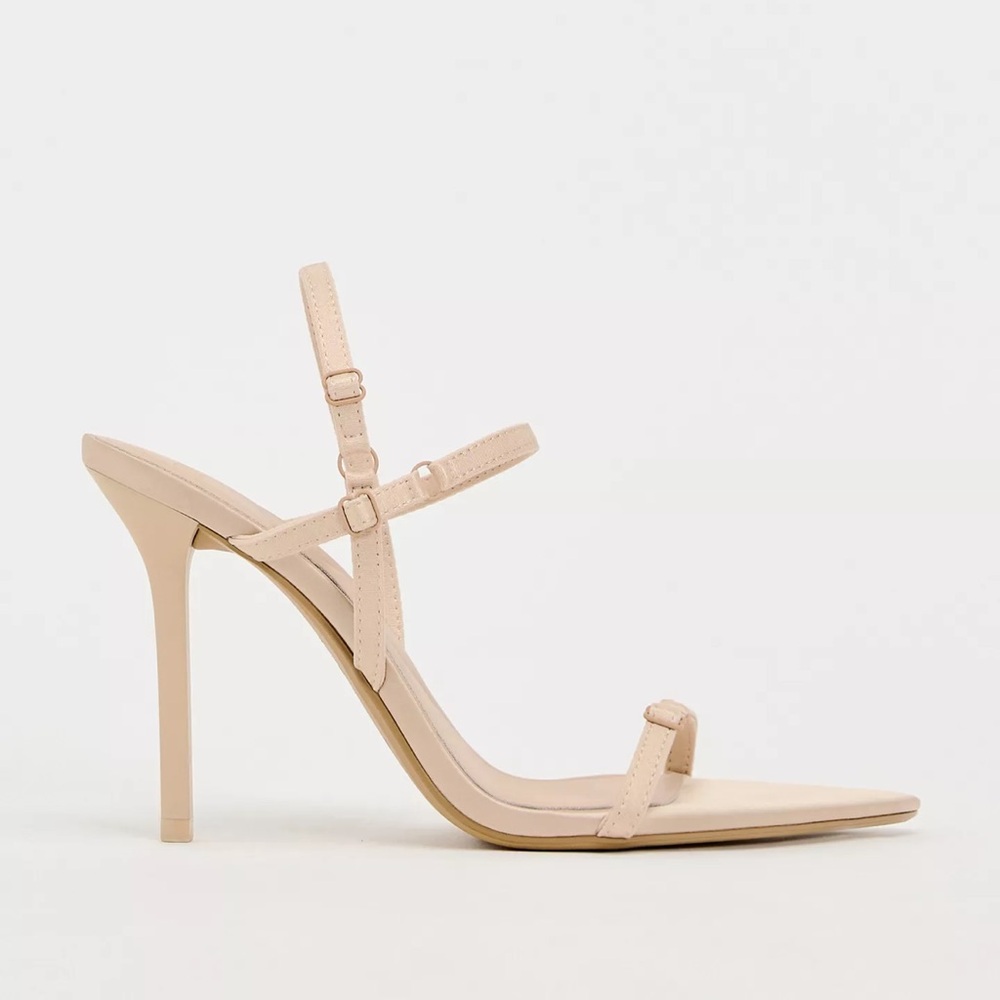Zara Women's Pink Strappy Heels